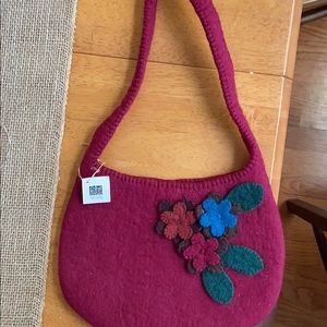 Wool purse